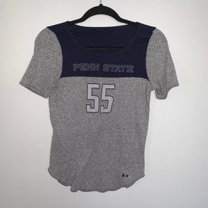 Under Armour Penn State Fitted T-Shirt Size Small